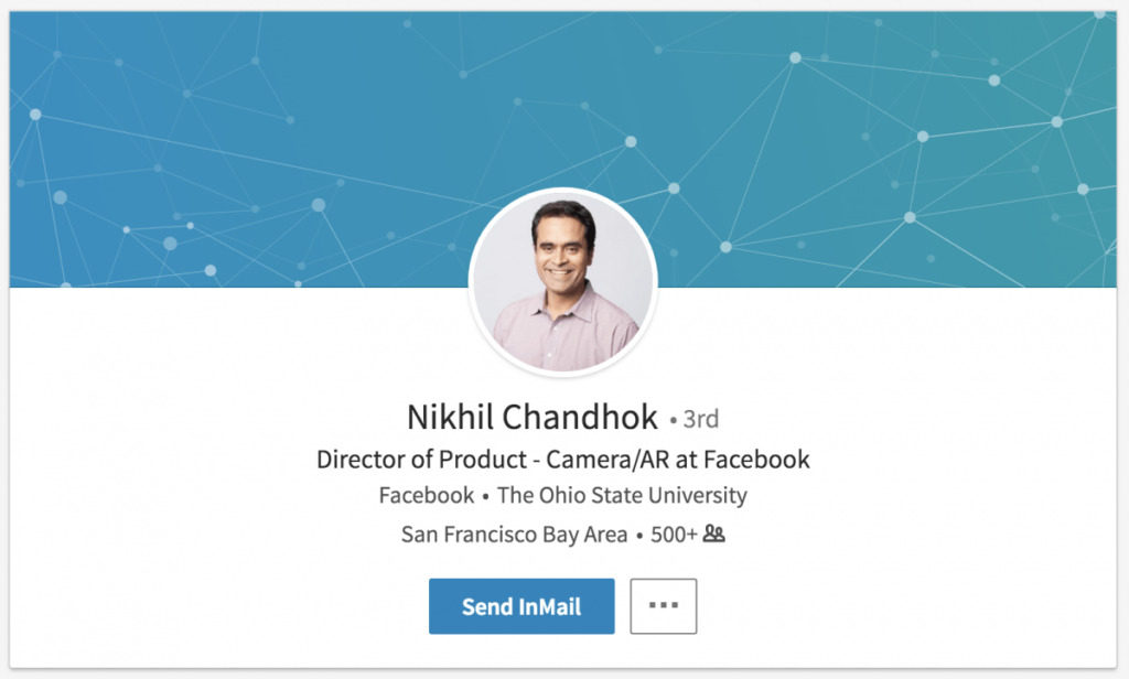 Google AR 産品總監 Nikhil Chandhok 加盟 Facebook