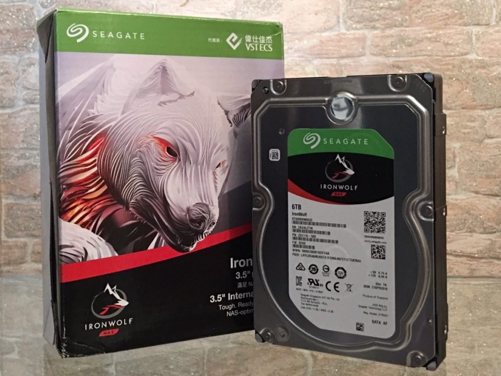 Seagate IronWolf 6TB NAS 硬碟開箱評測